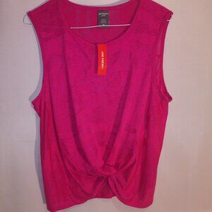 NWT Joe Fresh Active Ladies Sleeveless Lightweight Athletic Top